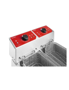 Friteuse électrique VALENTINE 2x5 Litres à poser avec vidange - TF55_1