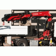 Grue auxiliaire Fassi F365A e-dynamic - Capacité de levage jusqu’à 34,1 tm - Bras hydraulique jusqu’à 26,70 m avec jib - Version dynamic avec bielle et rotation jusqu’à 400°_1