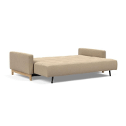 Canapé design gigogne Pyxis Deluxe Excess Lounger convertible - Innovation Living - tissu Phobos Mocha - couchage 155x200 cm_1