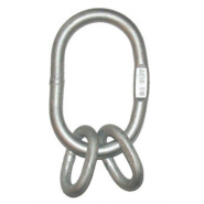 Anneau de tête triple INOX pour élingue chaîne Référence 5051a_1