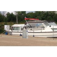 Borne marina - Urbaflux - platine intégrée en inox 316L - équipements électriques et eau_1