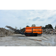 Broyeur à déchets multi-usages à roues sur chenilles - système d'attelage camion - MRW 2.85_1