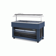 Buffet réfrigéré central avec cuve pour bacs GN1/1 SCAIOLA - SANS_1