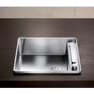 Evier en inox - blanco professional france - une plage de robinetterie latérale_1