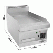Plaque de cuisson électrique - 4,5 kW - Lisse  - Mario 600 | GGM -EBK46-E_1