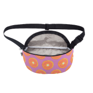 Sac banane personnalisé - polyester 600D RPET - compartiment zippé et poche protégée RFID_1