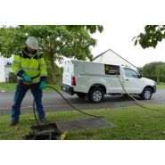 Calao - hydrocureur Rivard sur châssis Toyota Hilux - citerne 400L - haute pression jusqu'à 450 bar_1