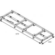 Combiné 4F - Machines pour palettes - Platon - Poids : 2400 kg - Dimensions palettes : 1400x1300 mm max_1