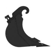 Godet d'excavation-mini-pelle - caterpillar finance france - 450 mm (18 in) - poids 52 kg_1