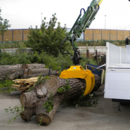 Grappin forestier multifonction en acier WELDOX 700