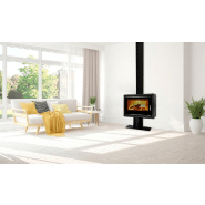 Poêle avec pied - Ecodesign Portimao-SL-895-S-Base - 9kW avec ventilation_1