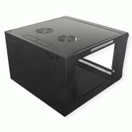 VALUE Armoire murale 6UH (HxLxP) 368 x 570 x 600mm, noir_1