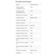 266270W - Rayonnage pour palettes PR 18.25 - 4 palettes EURO ou 2 palettes chimie - Élément élargissable individuellement_1