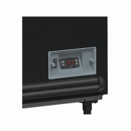 Bac bi-température 2m50 ICEBLACK - ETEF SFI250B avec couvercles vitrés incurvés et éclairage LED_1