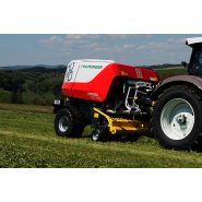 Impress 125 FC Pro - Presse à balles rondes Pottinger - Diamètre 1,3 m - Enrubannage immédiat_1