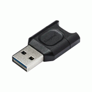Kingston Technology MobileLite Plus lecteur de carte mémoire USB 3.2 Gen 1 (3.1 Gen 1) Type-A Noir_1