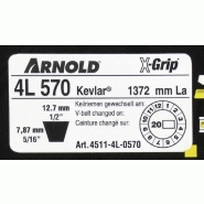 Courroie trapézoïdale X-Grip V - type 4L570_1