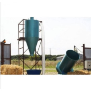 Broyeur de paille pour préparation de granulés avec cyclone d'ensachage - Capacité 800-1000 kg / h -RÉF. ATH09-ET_1