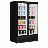Congélateur vertical vitré Atom Maxi F2DB (1006 / 702L) Noir TEFCOLD_1