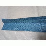 Lot 100 SACS PP neuf 50X80, SWL: 25 kg , PP tissé non laminé à soufflets bleus_1