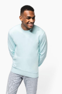 Sweat-shirt écoresponsable à col rond - Réf: K4025 - Kariban - 85% coton biologique, 15% polyester recyclé - 30 couleurs, 9 tailles_1