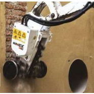 Fraise hydraulique à coupe continue pour chargeuses compactes jusqu'à 12 tonnes - TFC 100_1