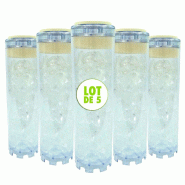 Lot de 5 cartouches polyphosphate 9 pouces 3/4 - cartouches anti calcaire anti tartre protège vos appareils fabriqué en france_1