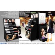 Présentoir modulaire Seiller - meuble présentoir en métal et bois - racks modulables et adaptables_1