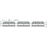 Tapis d'accueil ROMAT GT - 12 mm - aluminium recyclé et inserts anti-salissure pour trafic intense_1
