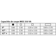 Scie circulaire verticale Metallkraft MKS 350 VA - automatique CNC - Ø 350 mm - 3624350_1