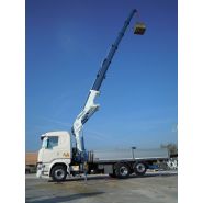 Grue auxiliaire avec moment statique maximal de 48700 daN/m