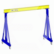 Portique de levage 36-1T25-S1 - Erimac - 220kg - Hauteur réglable et déplaçable sur roues pivotantes_1