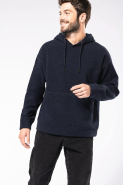 Sweat-shirt à capuche oversize unisexe en micropolaire recyclée - Réf: K949 - Marque Kariban_1