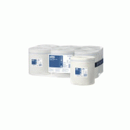 Tork bobine de papier d'essuyage 450f basic sans mandrin pour distributeur a devidage central systeme m2 paquet de 6 bobines (12_1