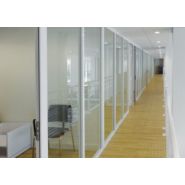 65 - Cloison amovible à parecloses - OZ Alu - ossature 65 x 33 mm - hauteur max 6000 mm_1