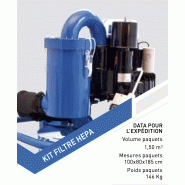 Aspirateur industriel poussières - Sodevak 90 avec nettoyage automatique et filtre Hepa_1