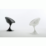 Chaise design AZHAR - Casprini - Noir_1