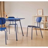 Chaise empilable NEW-SCHOOL - design vintage, configurable et polyvalente_1