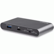 Dock USB-C à  double affichage Displayport 4K - Mini Station d'Accueil - Power Delivery Passthrough 1_1