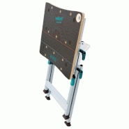 Établi pliant WOLFCRAFT Master 600 - 65 x 53 cm, réglable en hauteur, inclinable et avec rallonge_1