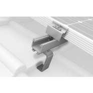 Étrier final 32-42mm en aluminium K2 SYSTEMS - fixation modules PV - Garantie 12 ans - Made in Germany_2