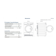 Sèche-linge professionnel myPRO TE1120 - Electrolux Professional - capacité 8 kg, idéal pour hôtels et petites structures_1