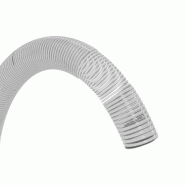 Tuyau d'aspiration Opal ø60 en PVC renforcé - Couronne de 10 mètres - Norme ISO 1307_1