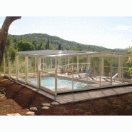 Abri piscine haut Moorea 3 - Fixe - Aluminium T6 et Inox 316L - Paroies en polyméthacrylate 5mm_2