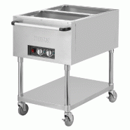 Bain-marie mobile 2x GN 1/1 - Buffalo - JB983_1