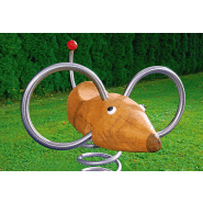 Jeu sur ressort rat JROYM07 - Collection ROY - Poteaux en Robinier et acier inoxydable_1