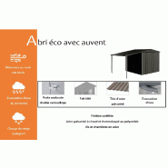 Abri eco avec auvent - 316x300x209_1