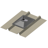 Ancrage dissipateur bac sec et panneau sandwich: dispositif de protection contre les chutes de hauteur_1