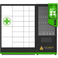 Casier connecté made in France, compact et durable pour les produits de parapharmacie - VITALE BOX_1