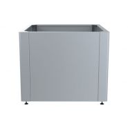 Lido 130206 - Jardinière en acier verni - Komserwis - Hauteur 102 cm_1